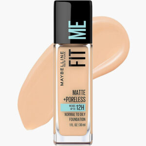 MAYBELLINE – Fit Me Matte + Poreless Foundation 120 Classic Ivory