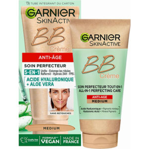 Garnier BB Crème Anti-Age – Soin Tout-en-1 pour Tous Types de Peaux