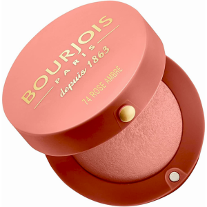 74 Rose Ambre de BOURJOIS – Boîte Ronde Blush – Parfum Gourmand