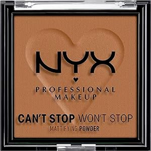 Poudre Matifiante Can&rsquo;t Stop Won&rsquo;t Stop – NYX Professional Makeup – Fini Mat, Mocha