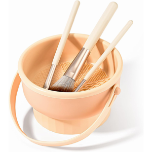 Tapis de nettoyage pour pinceaux de maquillage 3 en 1 de Heymkgo