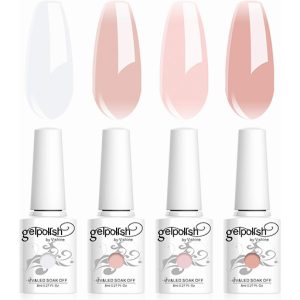 Vishine 4 Couleurs Vernis Gel Semi-Permanent : Brillant, Durable, et Sans Risque