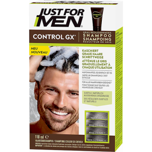 Just For Men Control GX Shampooing Colorant Cheveux Blancs 118ml