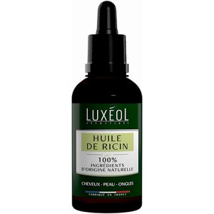 LUXÉOL – Huile de Ricin – Nourrit et Fortifie Cheveux, Ongles et Peau