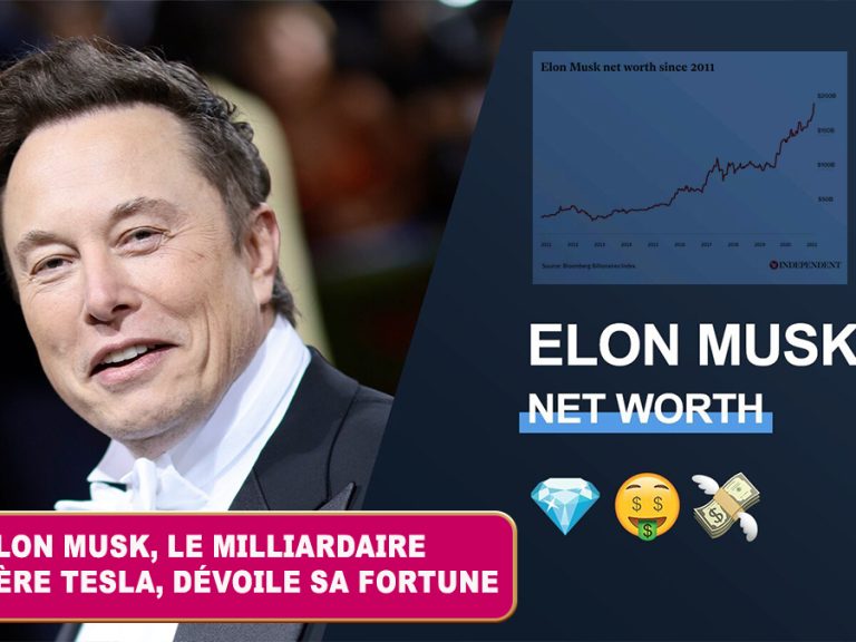 Elon Musk, le milliardaire derrière Tesla, dévoile sa fortune